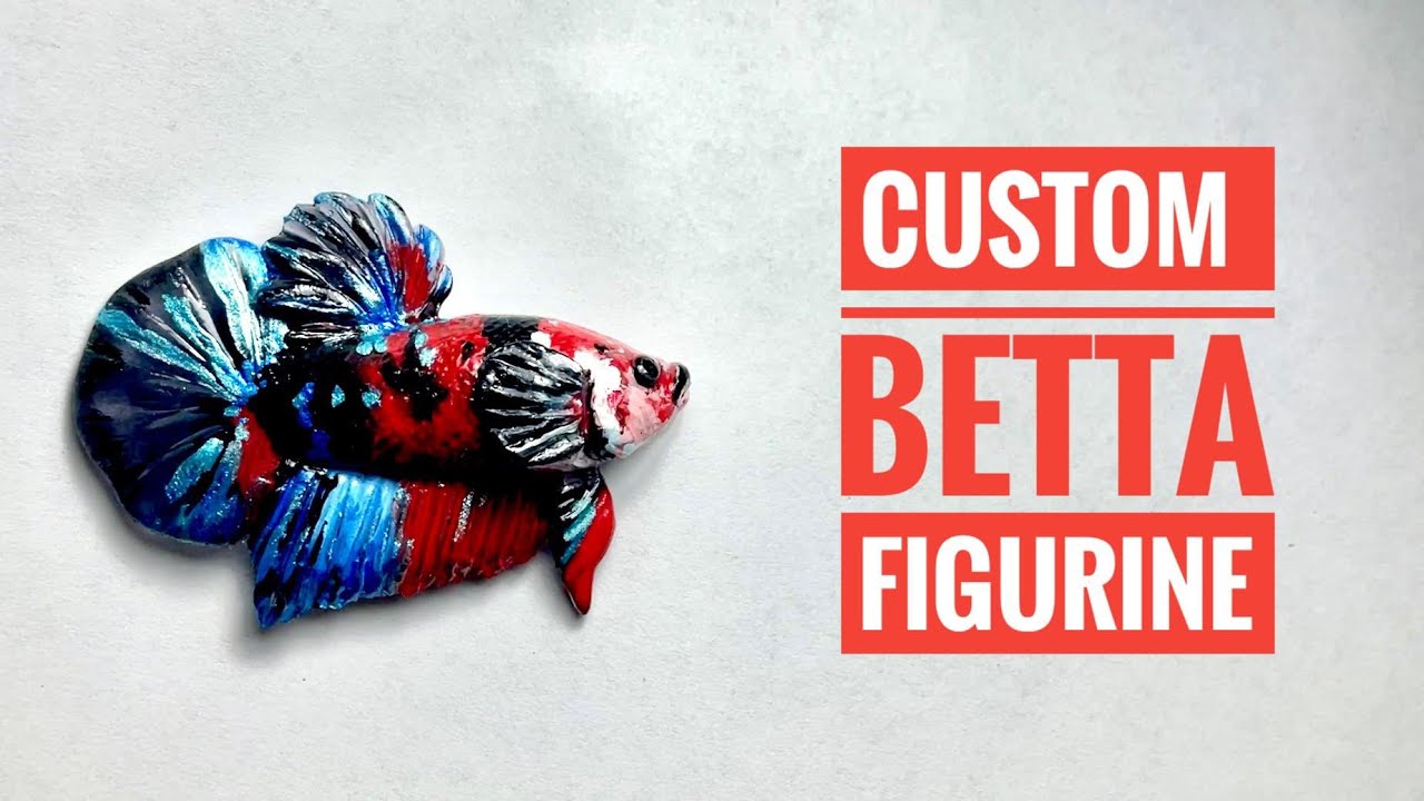 Custom betta figurine