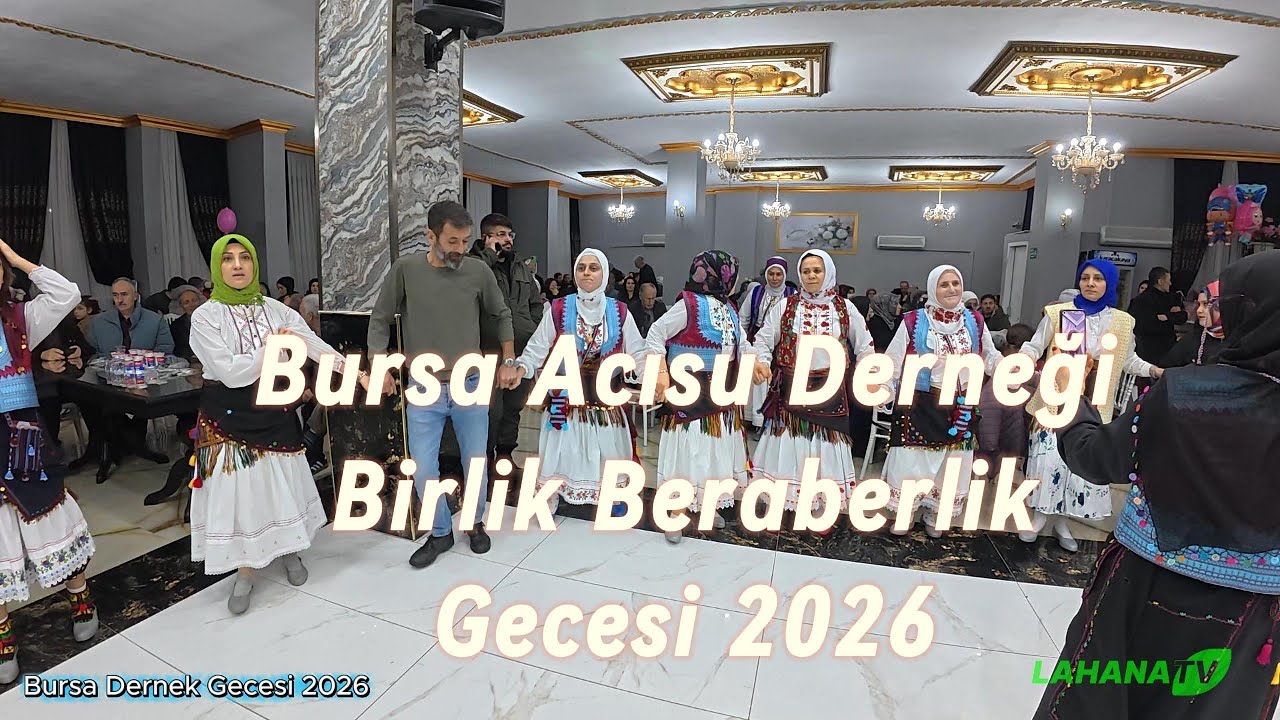 Bursa Acısu Dernek Gecesinden Güzel Bir Video - İyi seyirler.