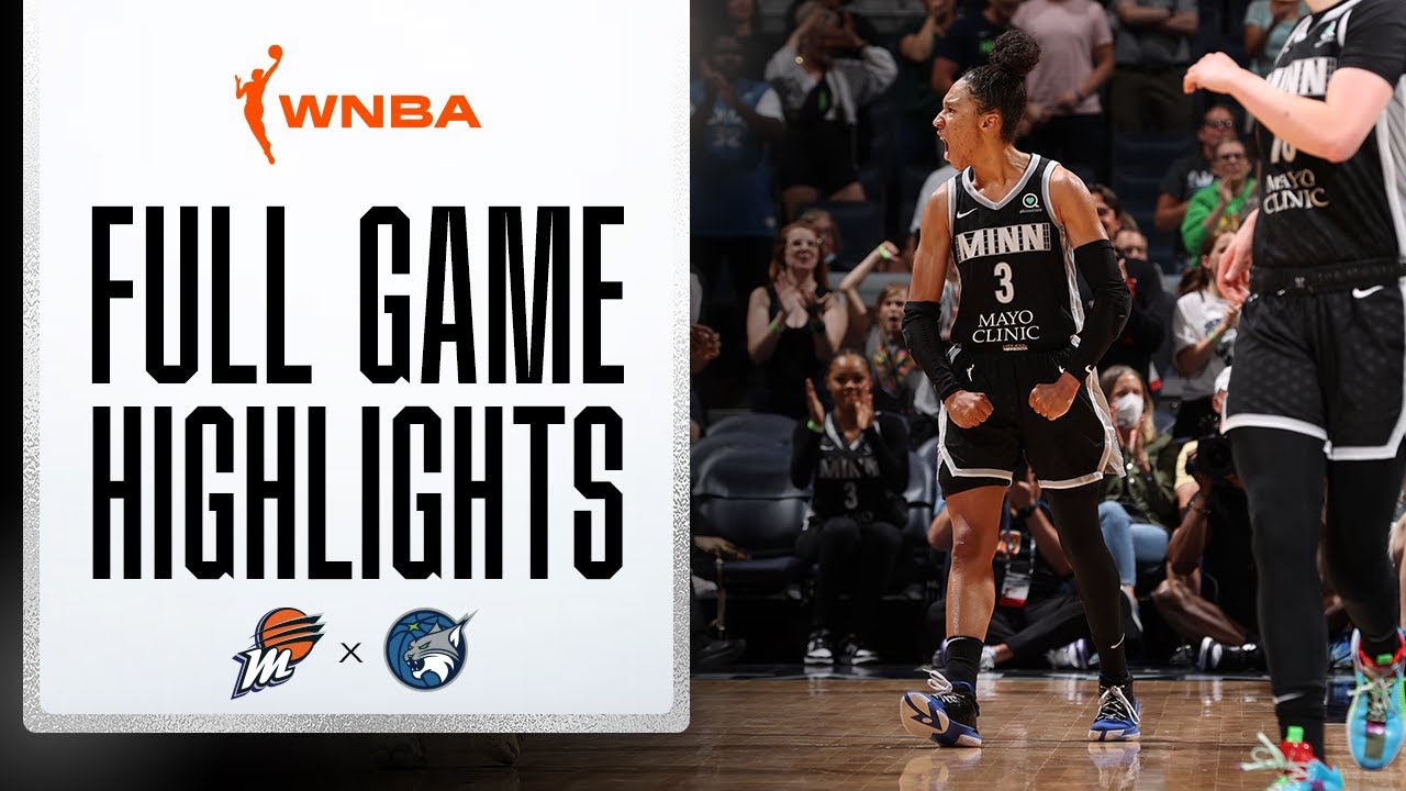 PHOENIX MERCURY vs. MINNESOTA LYNX | FULL GAME HIGHLIGHTS | July 12, 2022