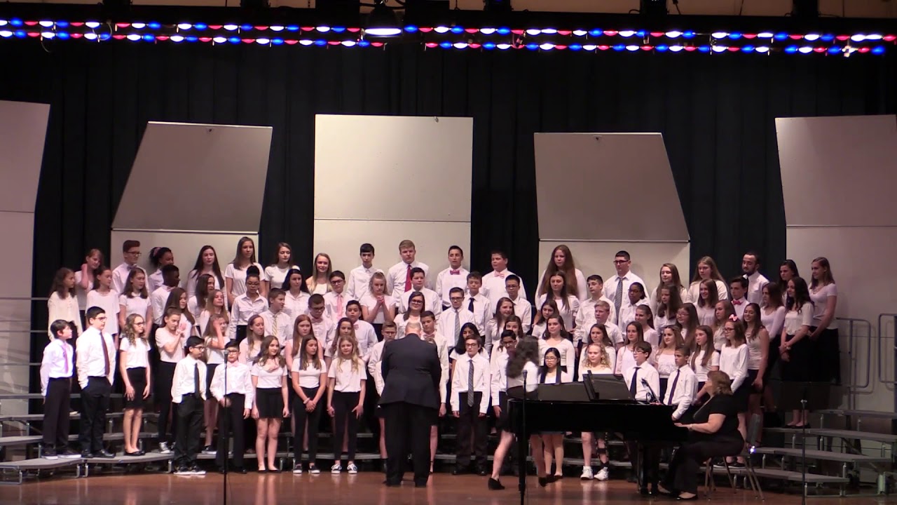 Middle School Choir Concert May 15, 2019