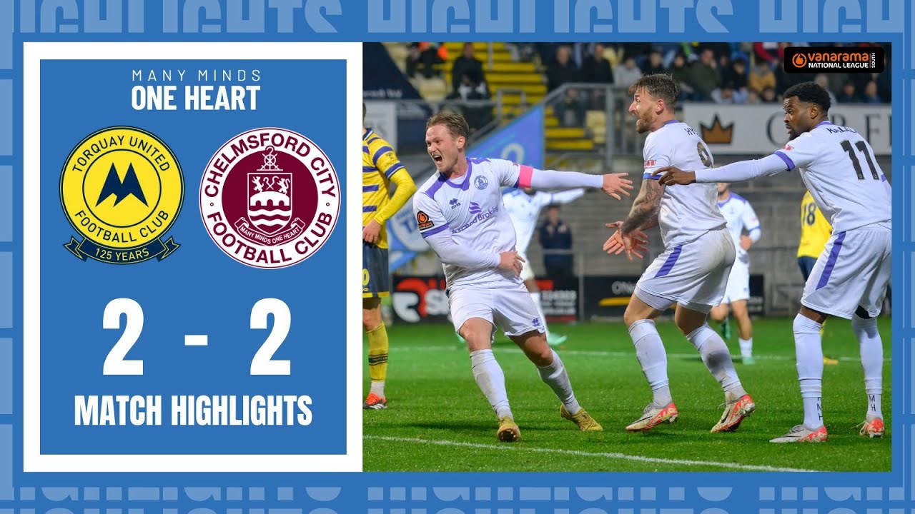 Highlights | Torquay United (A) - Vanarama National League South