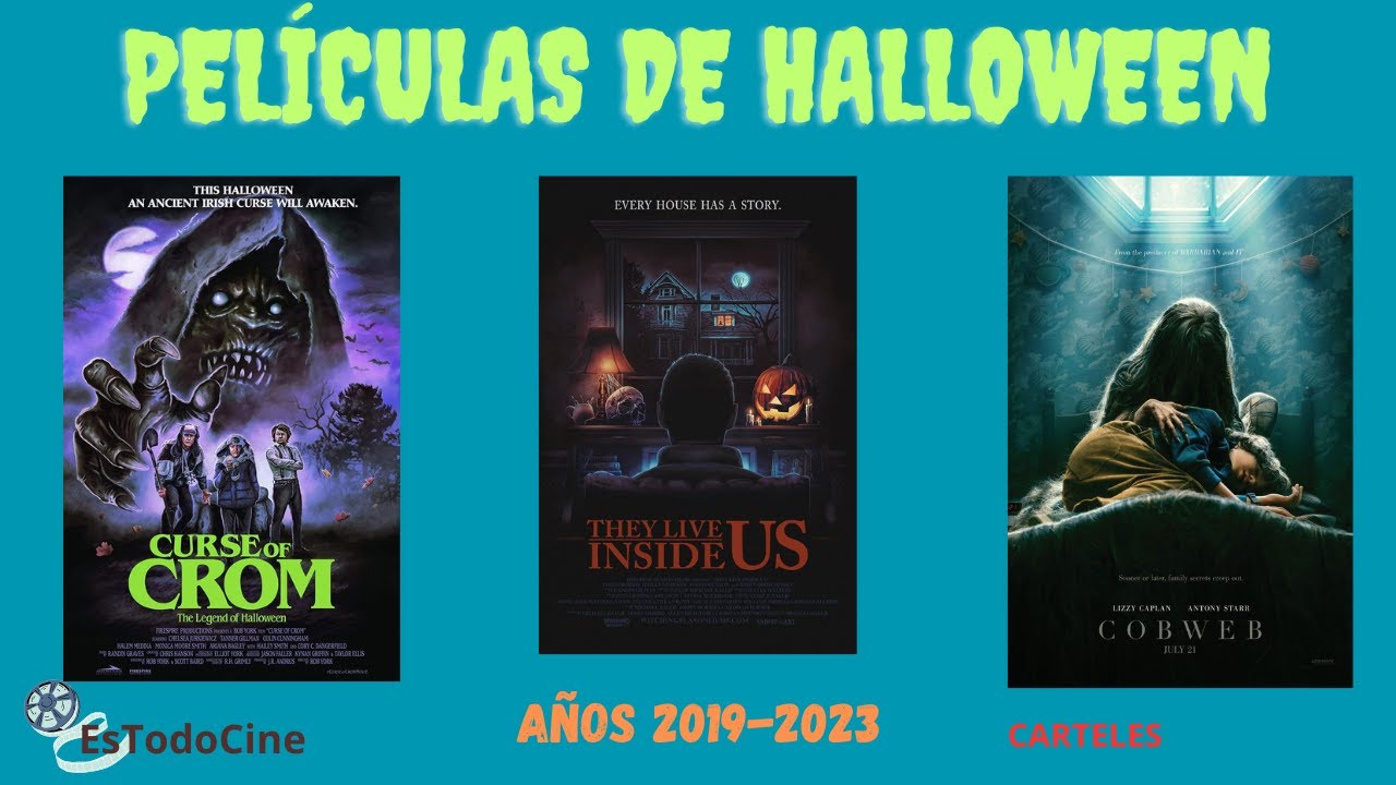 Películas de HALLOWEEN. Años 2019- 2023. Carteles. Posters.