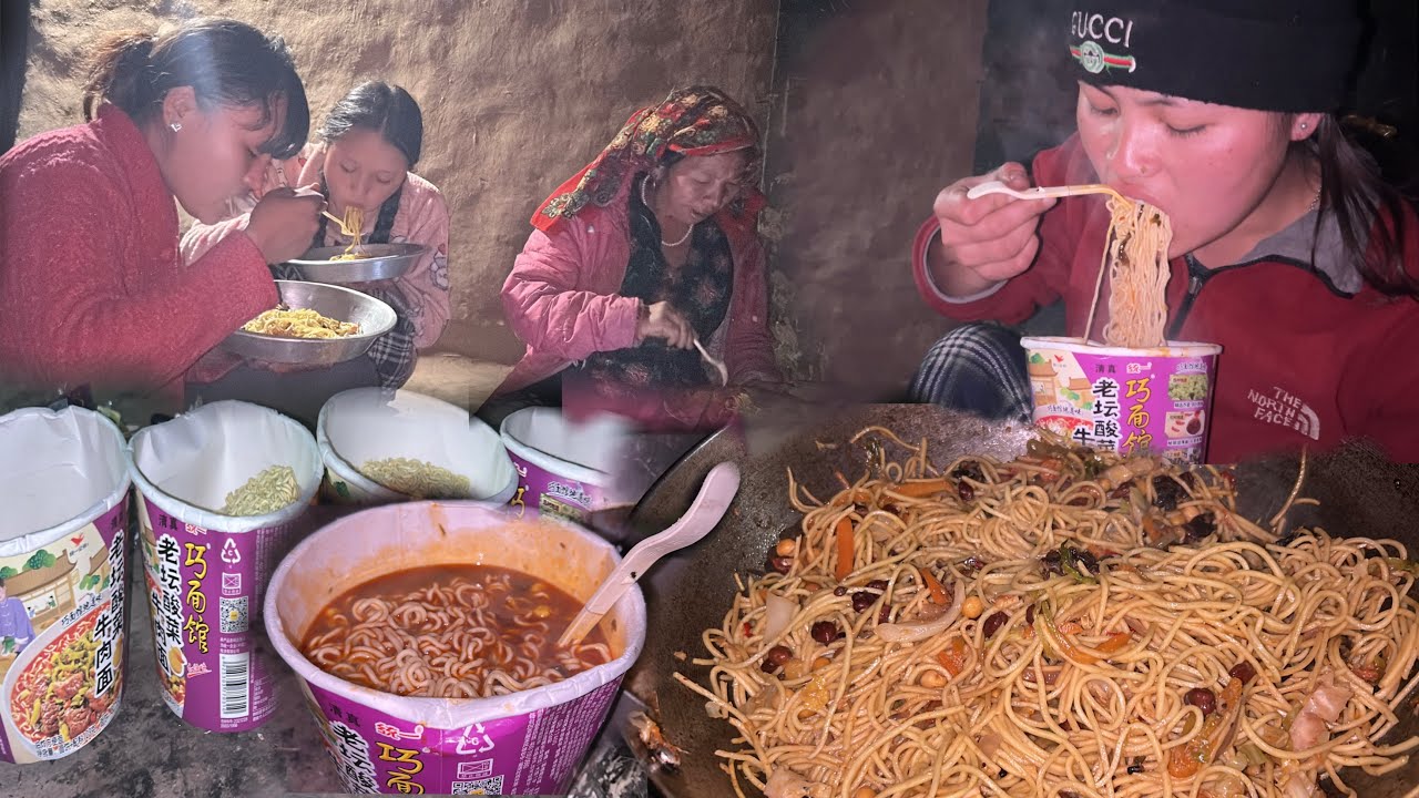 Dherai samaya paxi Chinese noodles khadai 🍜🔥
