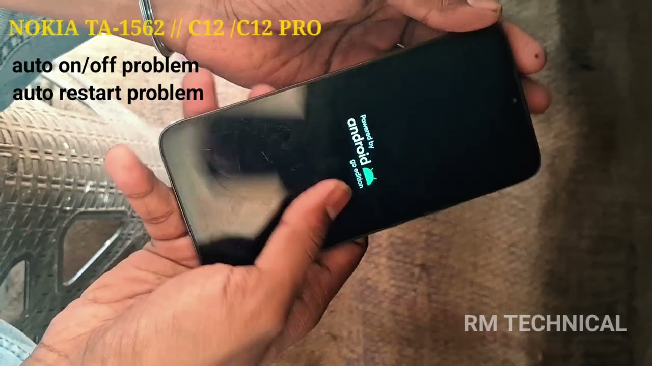 NOKIA TA-1562 // C12 /C12 PRO auto on/off problem auto restart problem