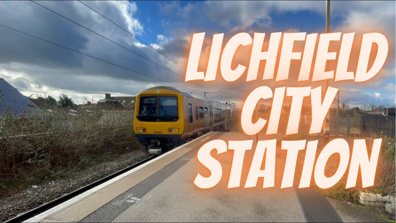 Lichfield City Railway Station (LIC) (22/02/22) ft XC diverts