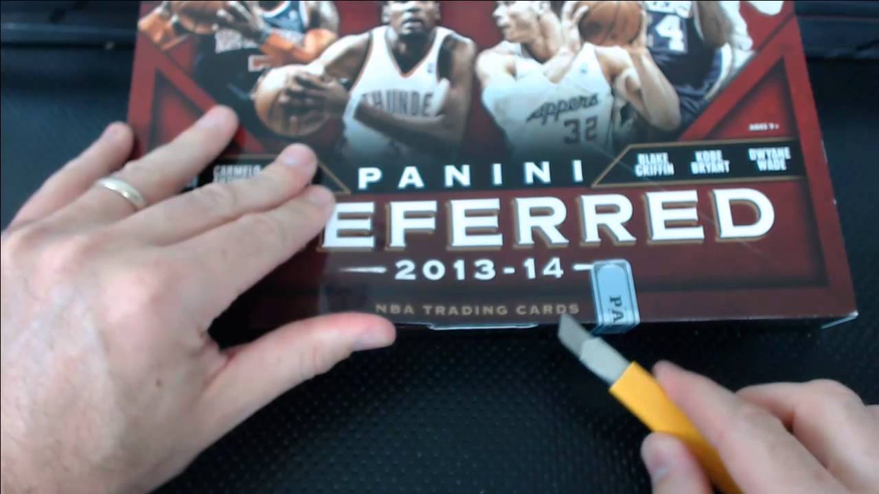 2013-14 Panini Preferred Basketball Case Break #1