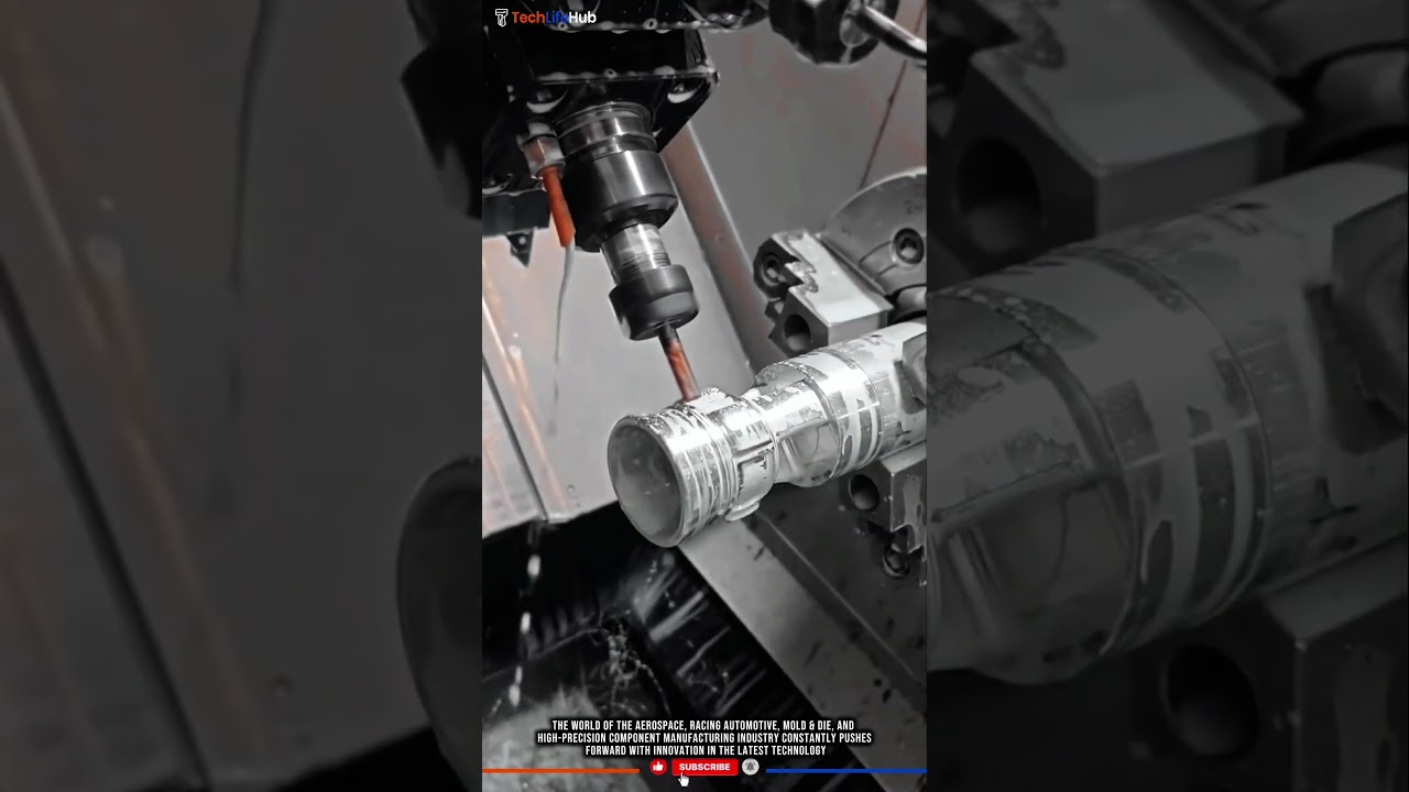 Innovation Technology Multi-Axis CNC Milling Machine: Complex Metal Profiling #tech