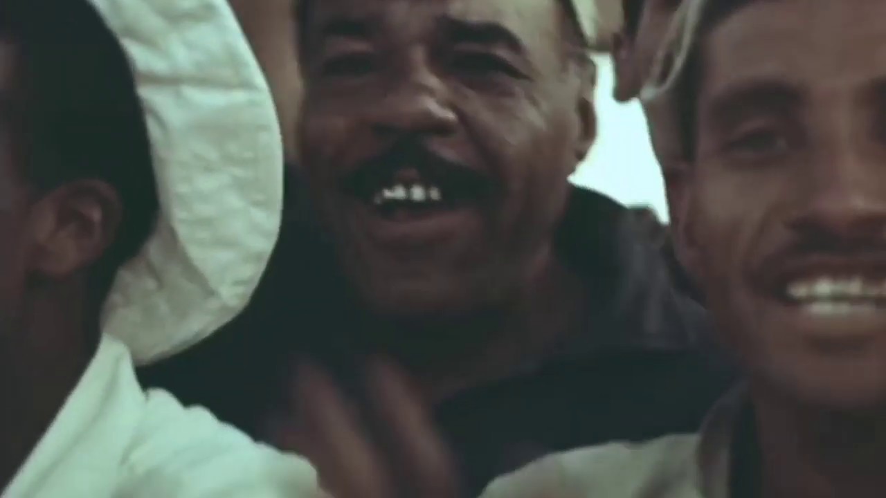 Хроника СССР,  1964, Никита Хрущев открывает Асуанскую ГЭС на Ниле, Египет