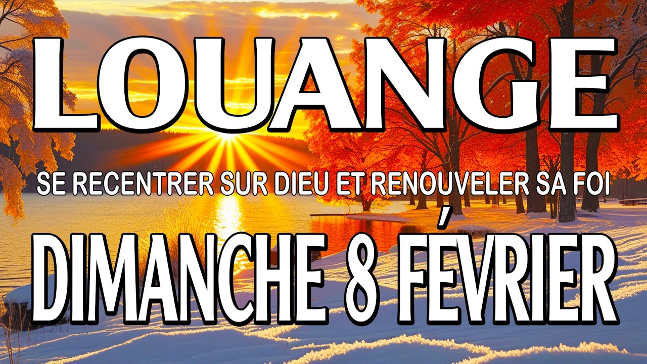 🎵 Culte d'Adoration et de Louange – Dimanche 8 Février – Se recentrer sur Dieu et renouveler sa foi