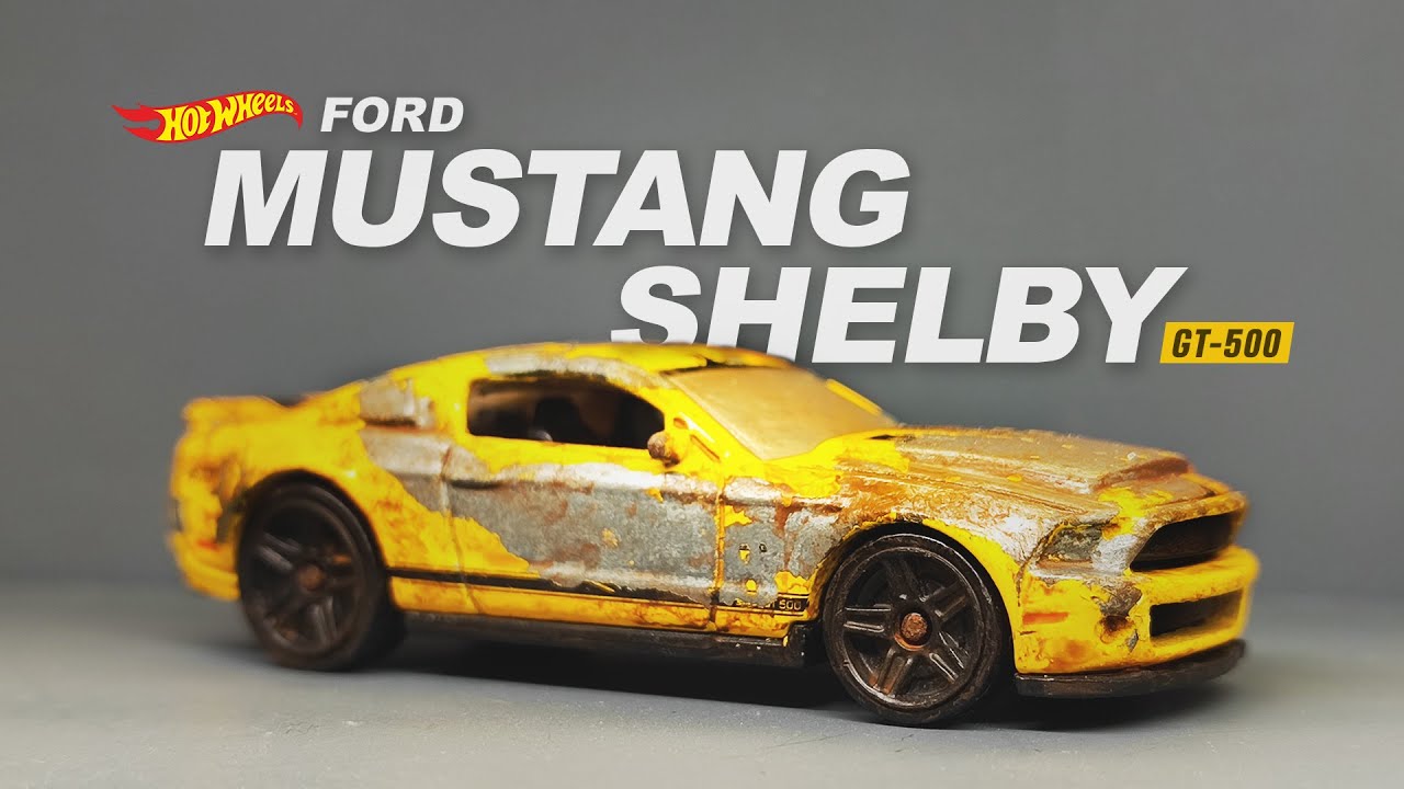 Customizing Ford Mustang Shelby GT500 to be Something Unpredicted - Hot Wheels Custom