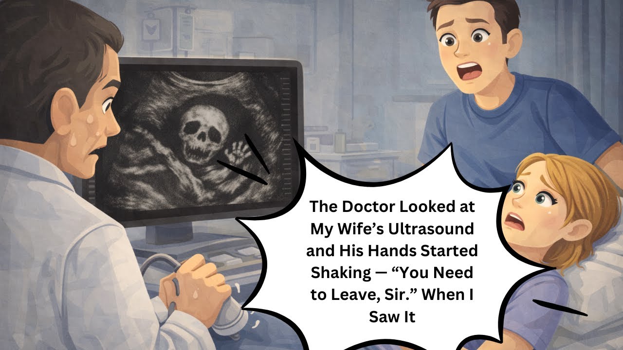 The Doctor Looked at My Wife’s Ultrasound and His Hands Started Shaking — “You Need to Leave, Sir.”