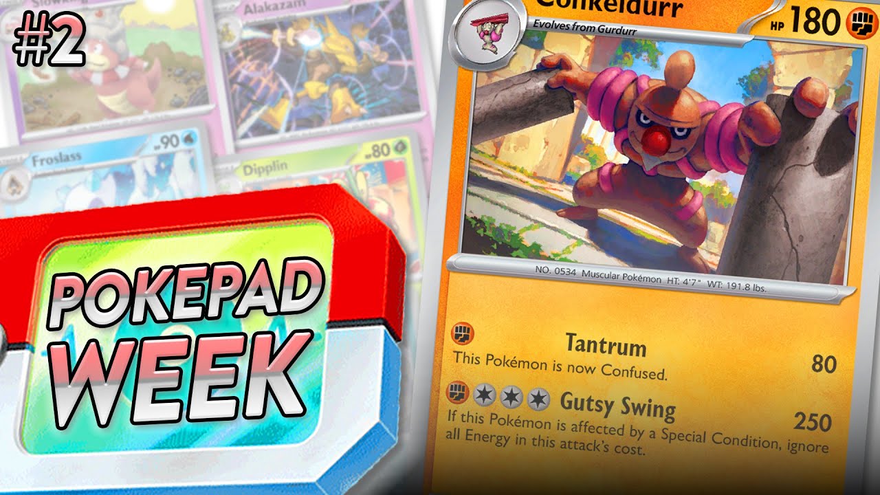 PokePad makes Conkeldurr Competitive! Ascended Heroes Deck & Battles