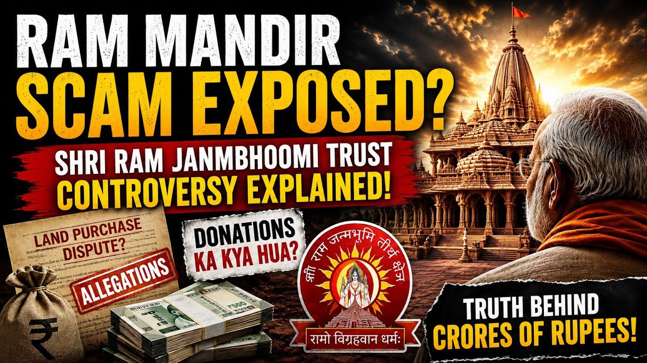 Ram Mandir Scam Exposed? | Shri Ram Janmabhoomi Trust Controversy Explained | Full Documentary