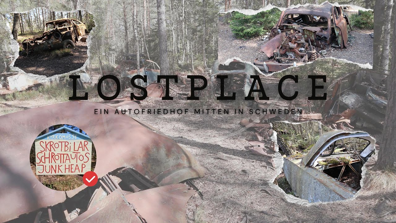Lostplace - Ein Autofriedhof mitten in Schweden