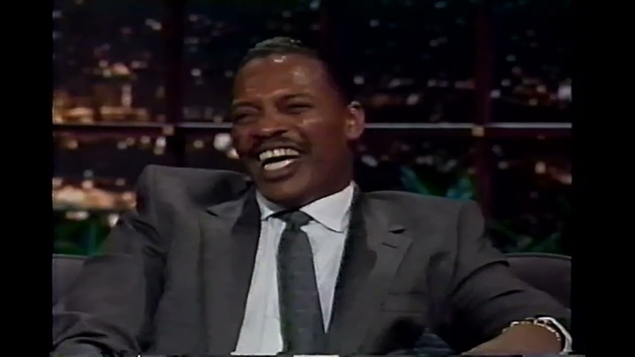 Alexander O'Neal - interview on success, Prince + The Time - Late Show 8/24/87