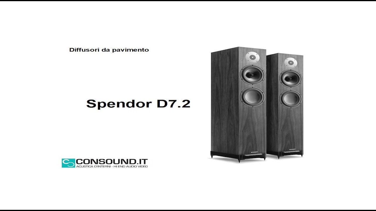 Spendor D7.2: ascolto di diffusori da pavimento di riferimento nella classe di prezzo.