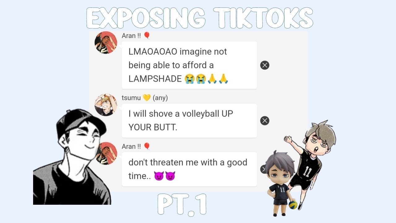 [☁️] HAIKYUU EXPOSING TIKTOKS / (pt1/?) | READ DESC.