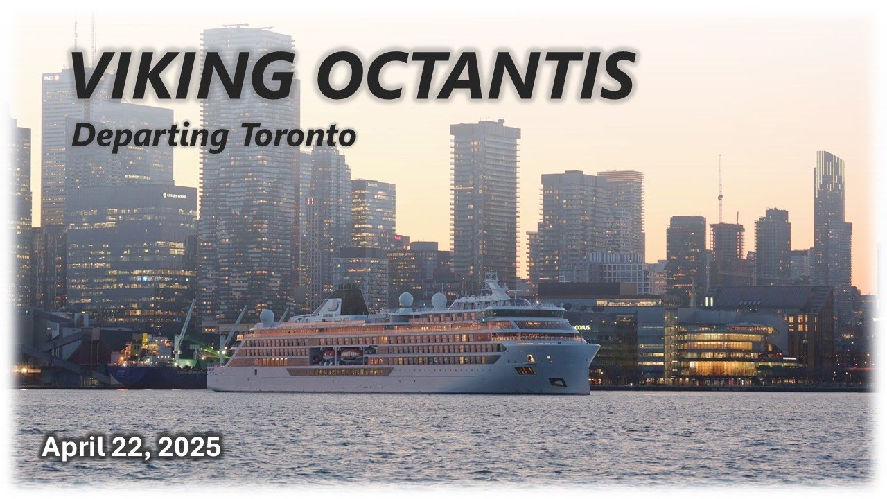 The Viking Octantis Departs Toronto
