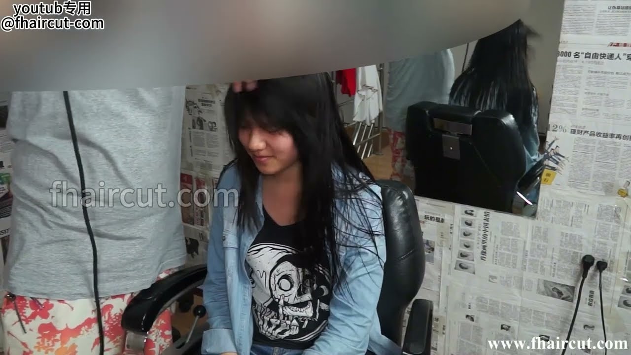 fhaircut- #haircut #headshave  #坊主頭 に剃る #剃光头 BOB 剪短发 短髪にする  perm hair #断发 Rasierten Kopf  Tête rasée
