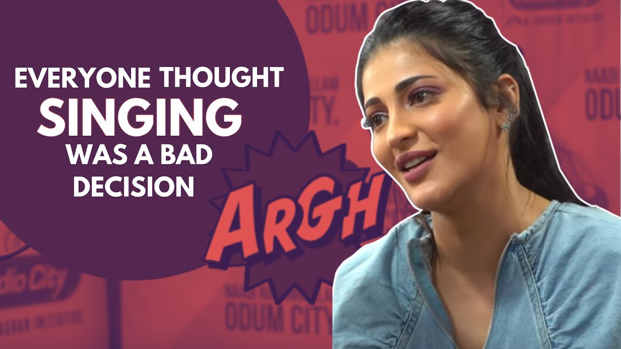 Shruti Haasan on Singing & Upcoming Movies | RJ Nancy | Star Express Tamil