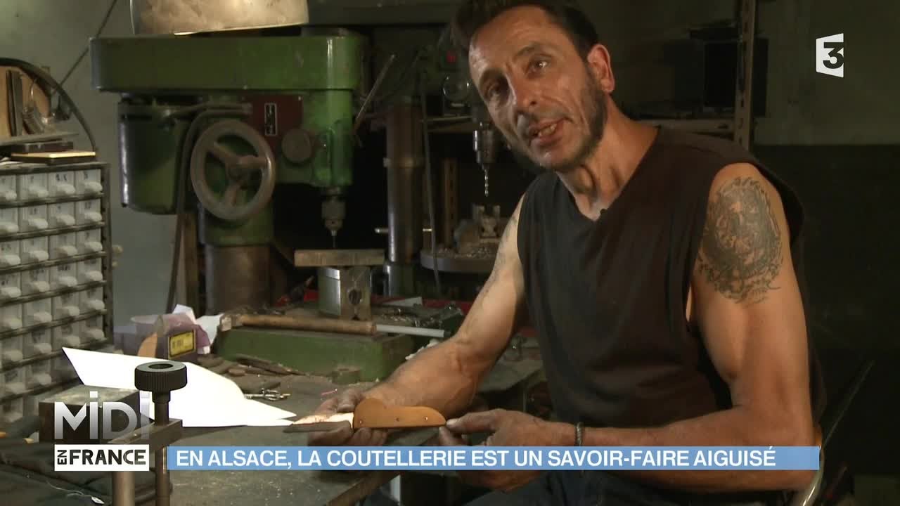MADE IN FRANCE : En Alsace, la coutellerie est un savoir-faire aiguisé