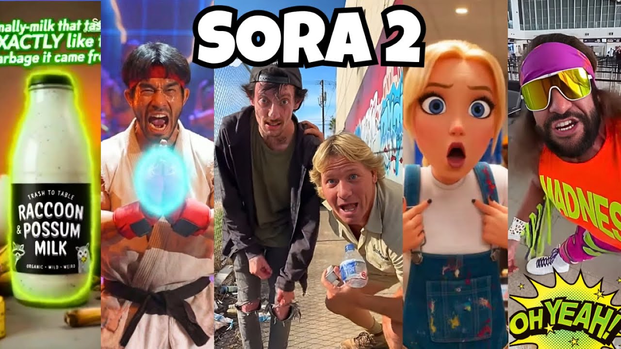 AI Has STOPPED FOLLOWING THE RULES 💀 (Funniest Sora 2 Moments That Got Out of Hand)
