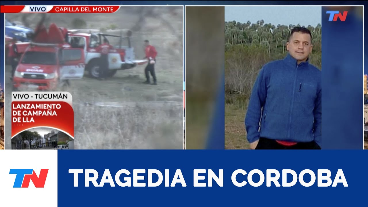TRAGEDIA EN CÓRDOBA: ENCONTRARON EL CUERPO DE CRISTIAN Y DE SU HIJO ÁLVARO