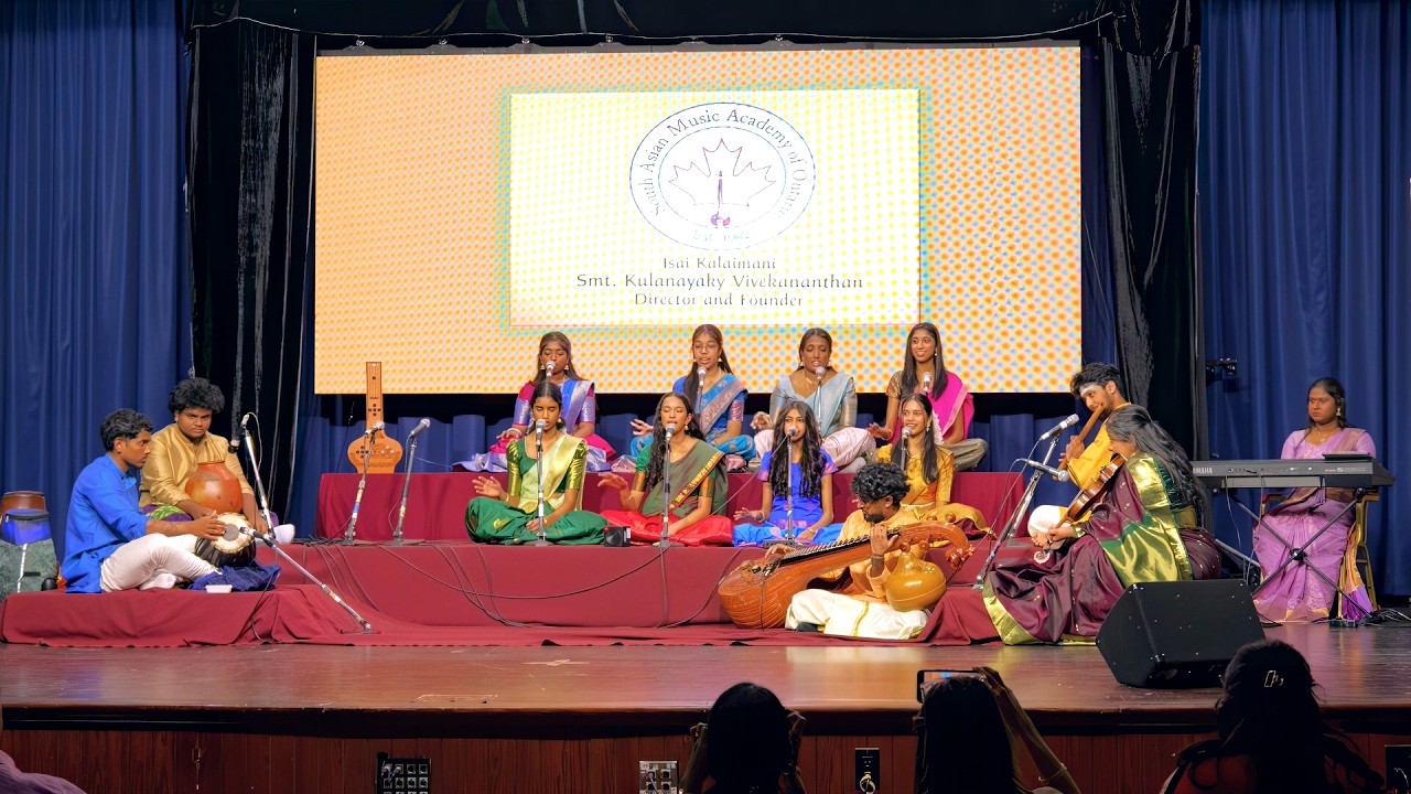 Samarpanam 2025 South Asian Music Academy of Ontario Canada Part 13