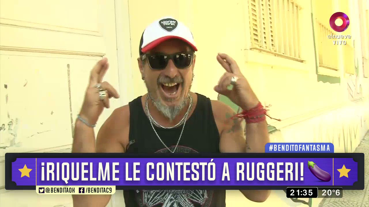 ¡Riquelme le contestó a Ruggeri!