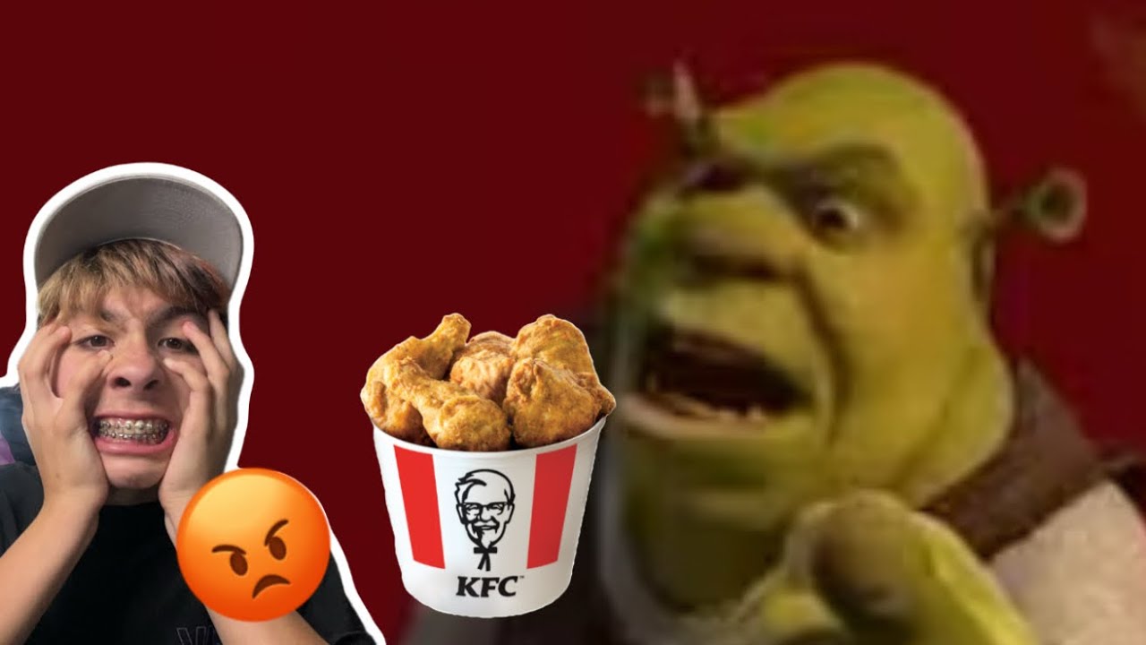THEROCKINLOBSTER KILLED SHREK AGAIN! 😵 - [YTP] TheRockinLobster Shut Down KFC REACTION!