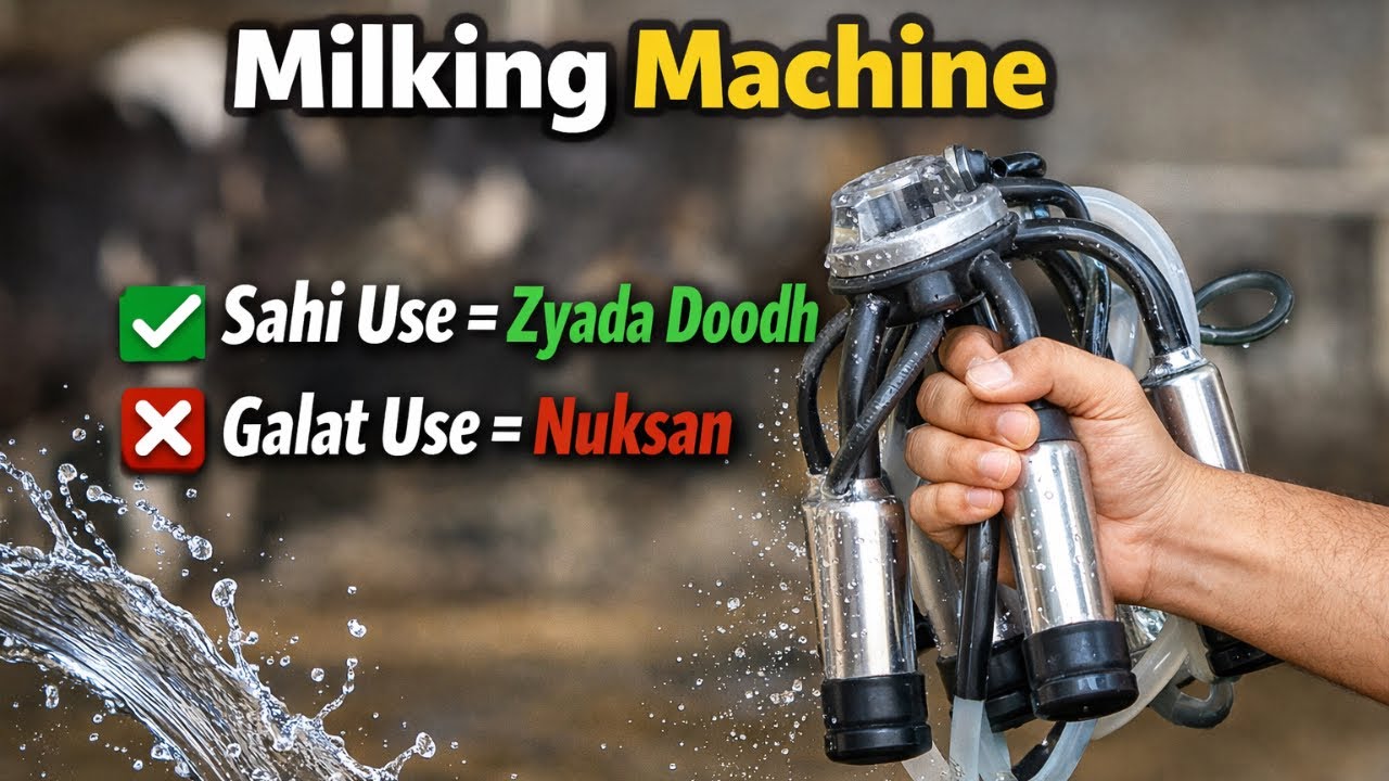 Milking Machine Sahi Use Karein | Zyada Doodh, Kam Nuksan | Practical Vlog