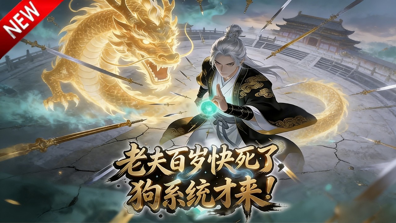 💥【新番上线】苟了百年的老菜鸡，濒死才激活系统，直接逆天屠神，吓傻全场天骄！《老夫百岁快死了！这狗系统才来？》全集 Multi SUB #热血 #漫剧 #动漫魔女