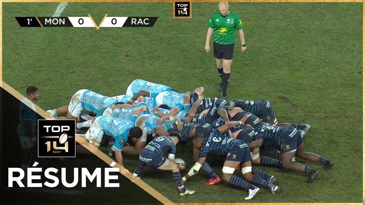 TOP 14 Saison 2024-2025 J12 - R&eacute;sum&eacute; Montpellier H&eacute;rault Rugby - Racing 92