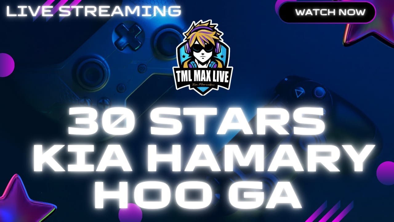 Today’s mission is clear — 30 STARS Rank Push live on tmlmaxliive