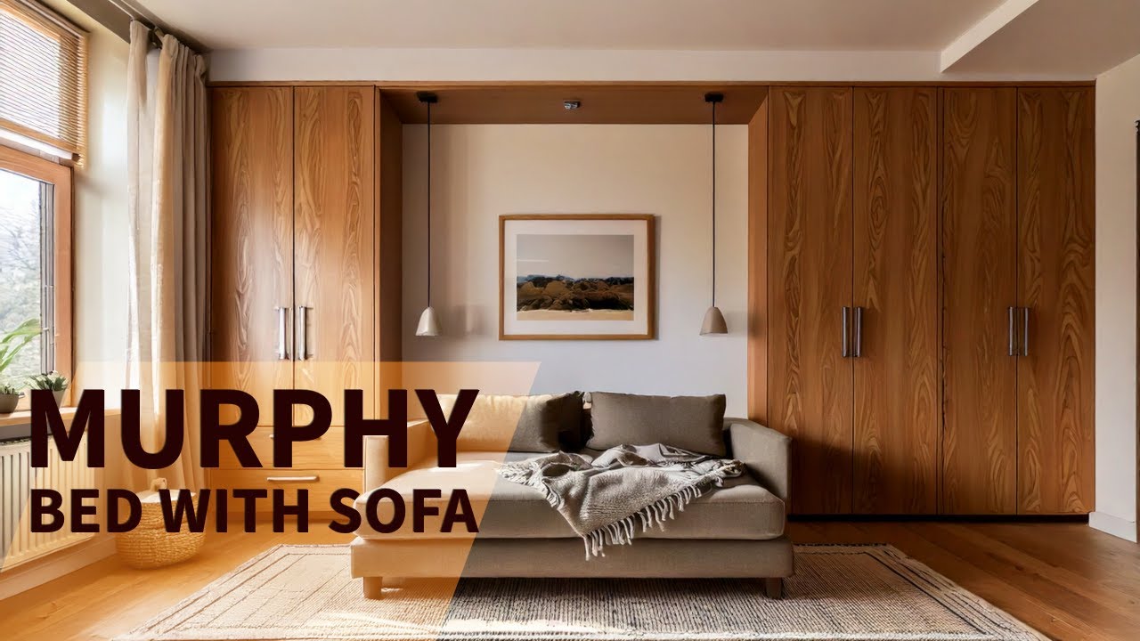 Murphy Bed With Sofa: Stylish Space-Saving For Modern Living!