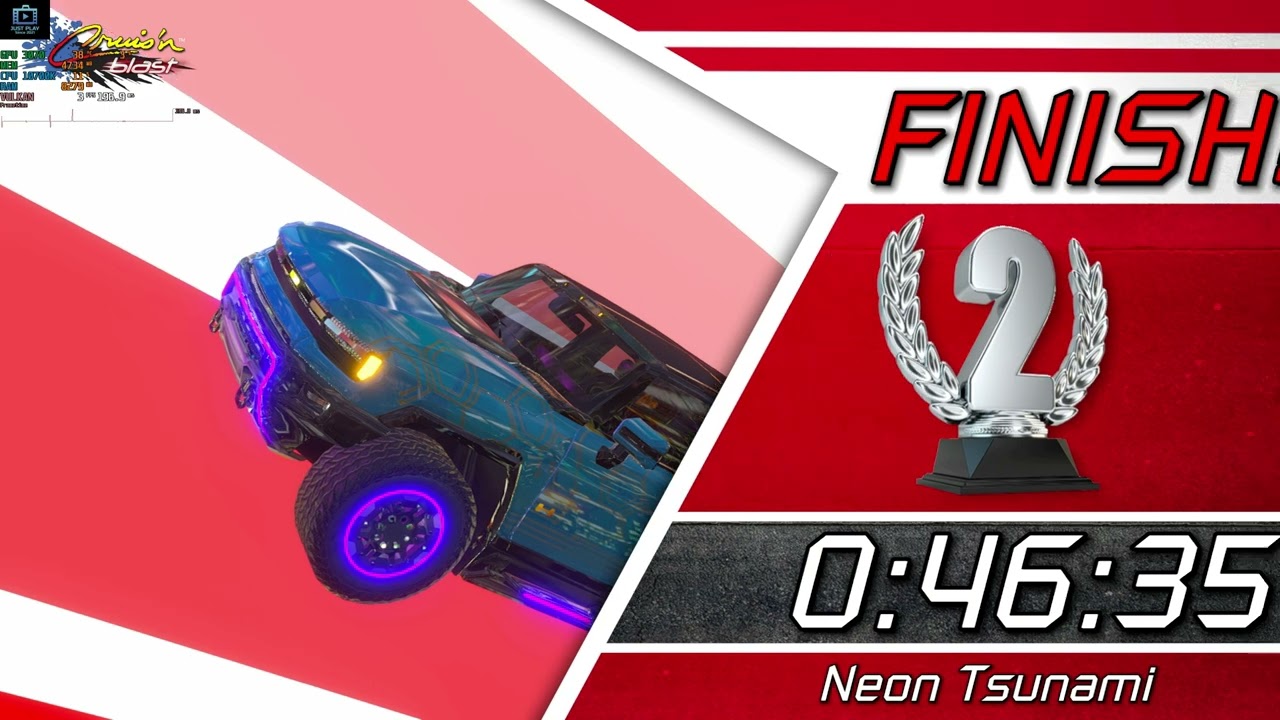 Cruis'n Blast Switch YUZU Vulkan Performance Test