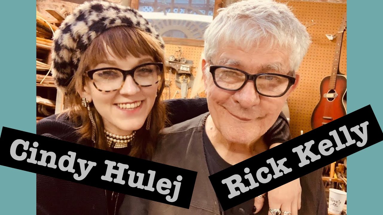 Cindy Hulej and Rick Kelly of Cindy Guitars and Carmine Street Guitars and Kelly Guitars.