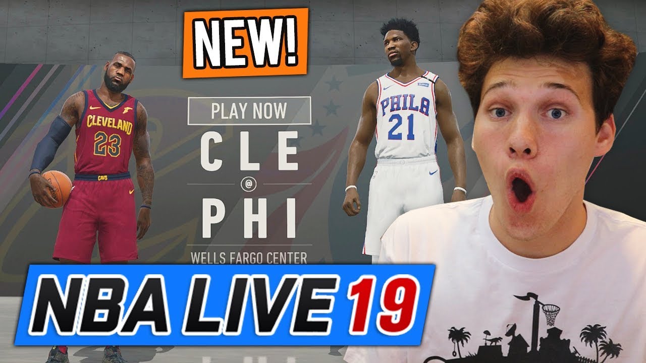*NEW* FIRST EXCLUSIVE NBA LIVE 19 GAMEPLAY VS CASHNASTY!
