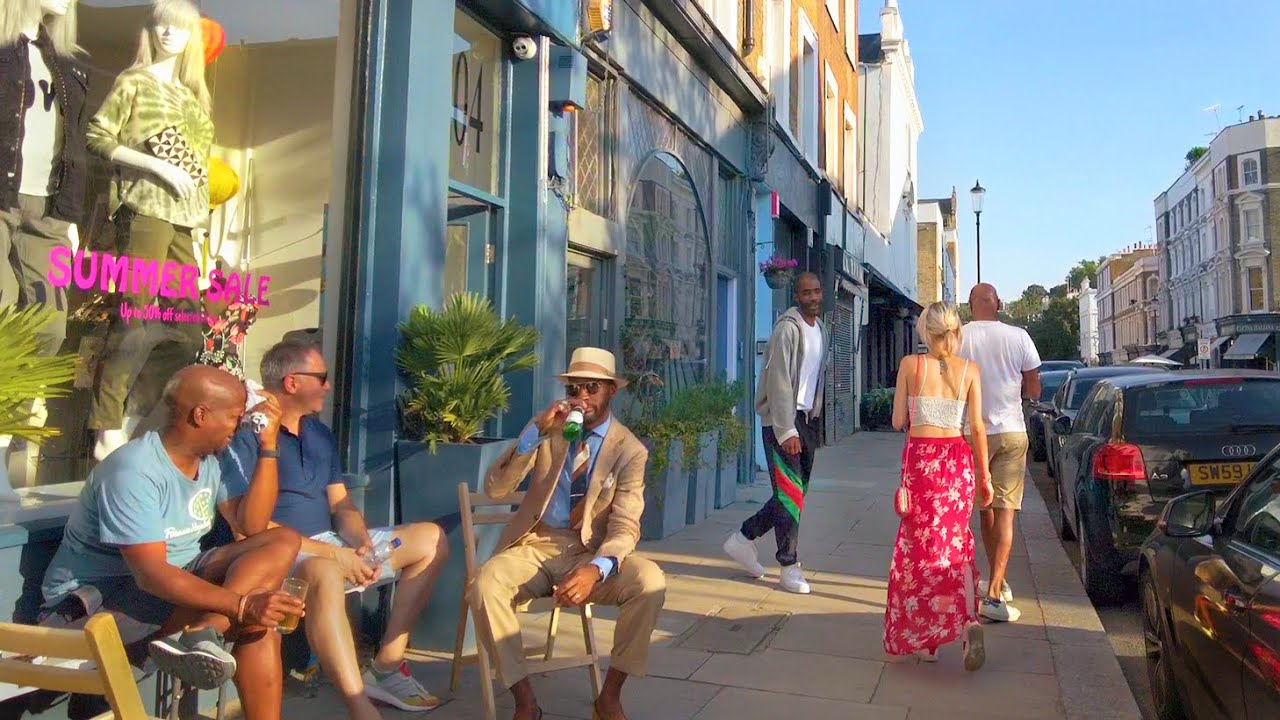 Notting Hill London Sunshine Walk - Queensway to Paddington incl. Portobello Road