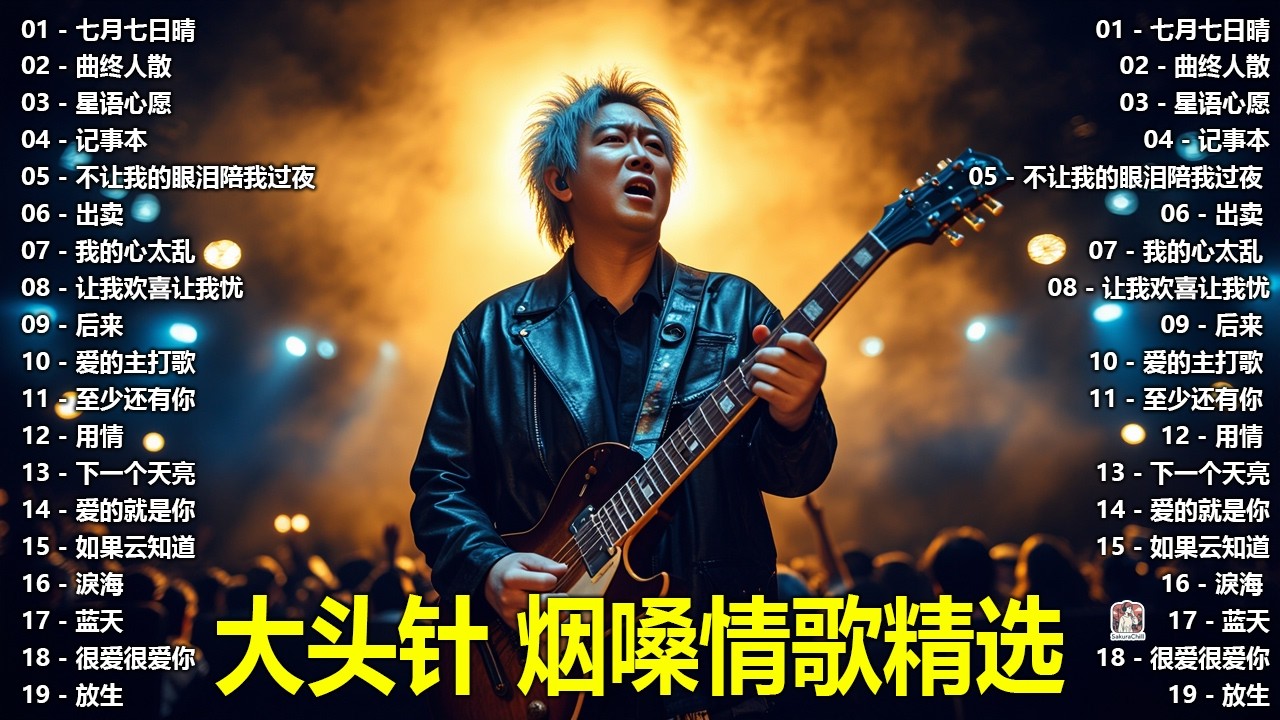 大頭針26【大头针 · 烟嗓情歌精选】那些年我们听到心碎的歌🔥 翻唱合集#七月七日晴#曲终人散#星语心愿#记事本#不让我的眼泪陪我过夜#出卖#我的心太乱#让我欢喜让我忧