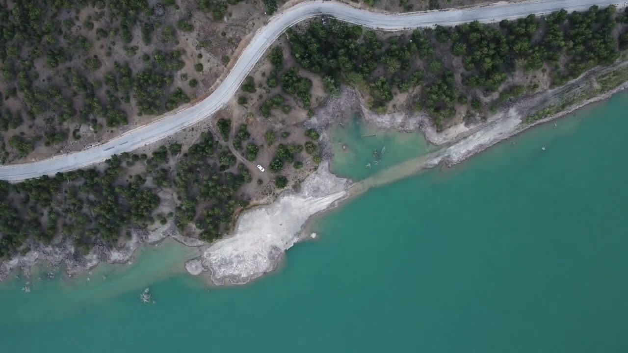 Sivas Yıldızeli Çobansaray köyü Baraj drone cekim