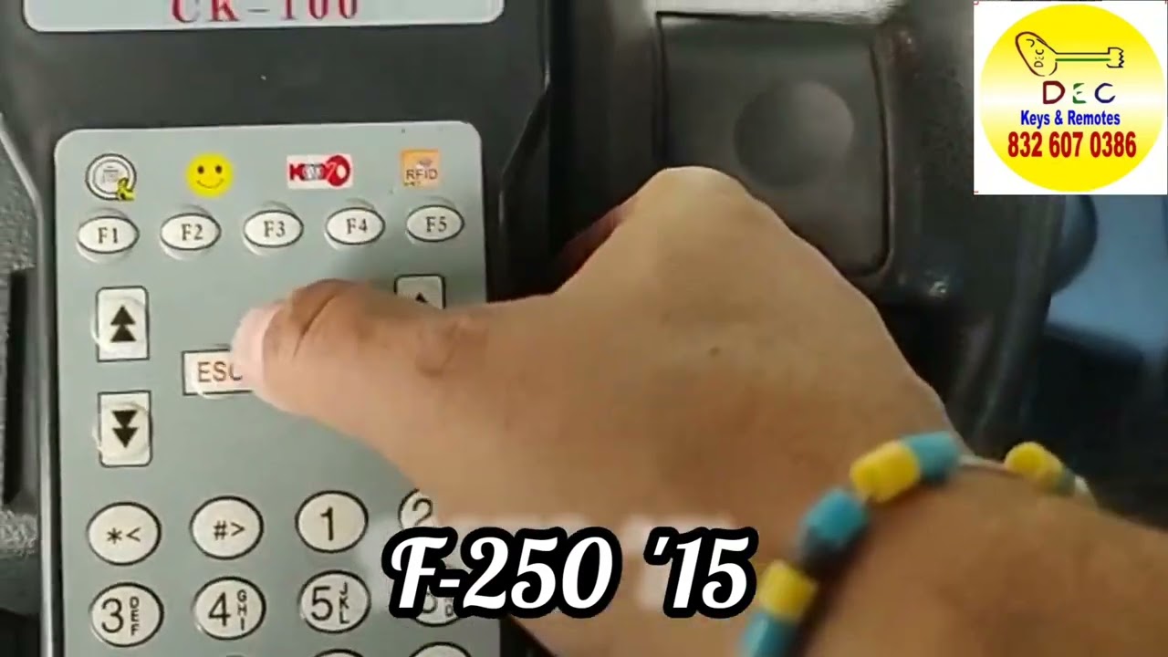 Llave pérdida para Ford F-250 con CK-100