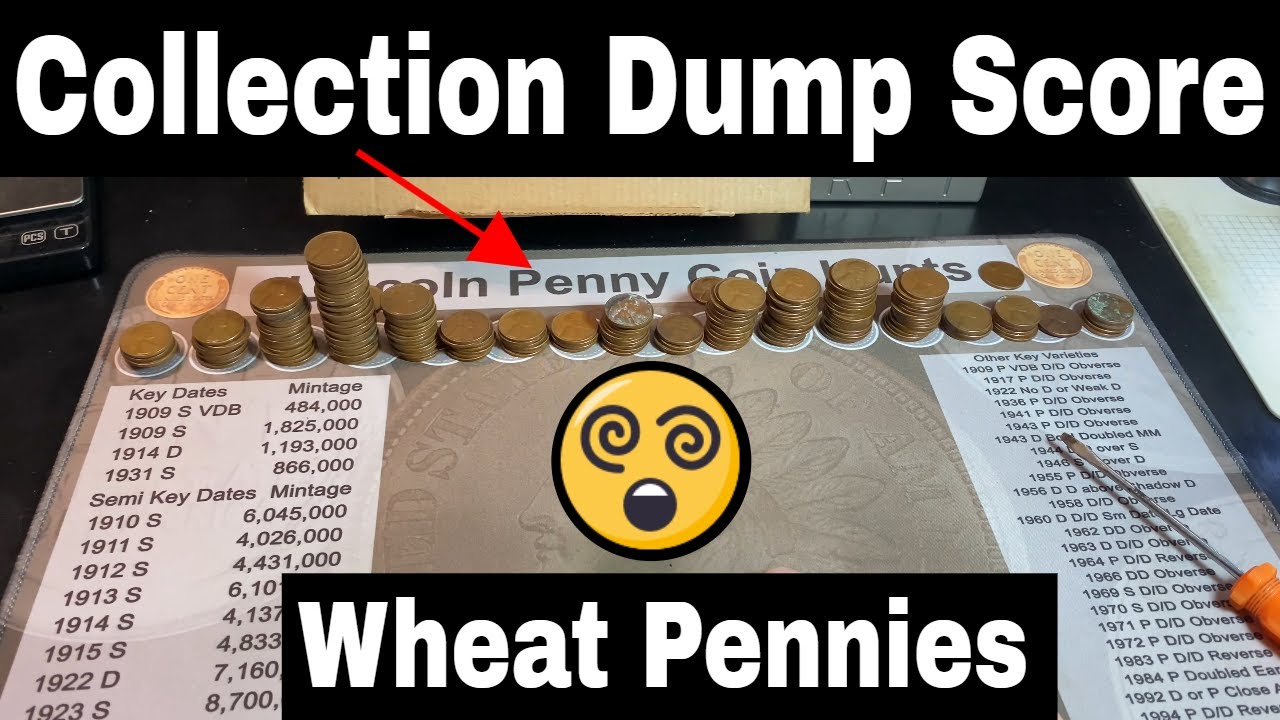 EPIC Coin Collection Dump - Penny Hunt and Fill #155