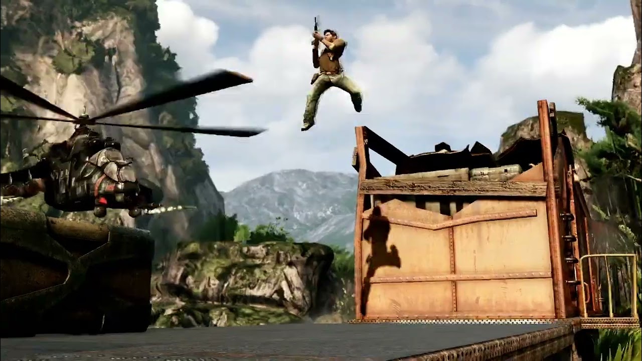 Uncharted among thieves they sent the choppers