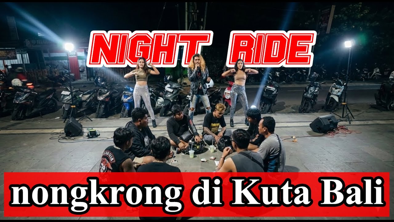 Night Ride Kuta Bali 🌙 | Ngebut, Kopi Hangat & Pengamen Bikin Lupa Lelah