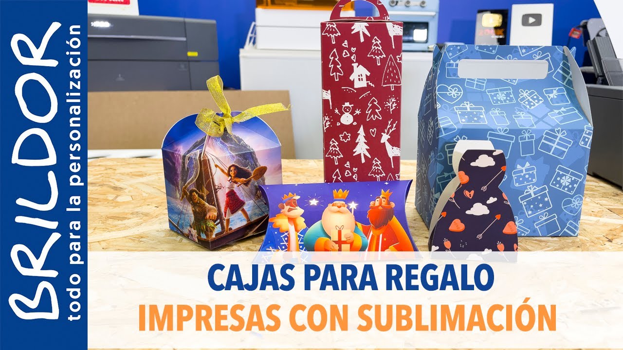 C&Oacute;MO SUBLIMAR CAJAS para regalo muy F&Aacute;CIL