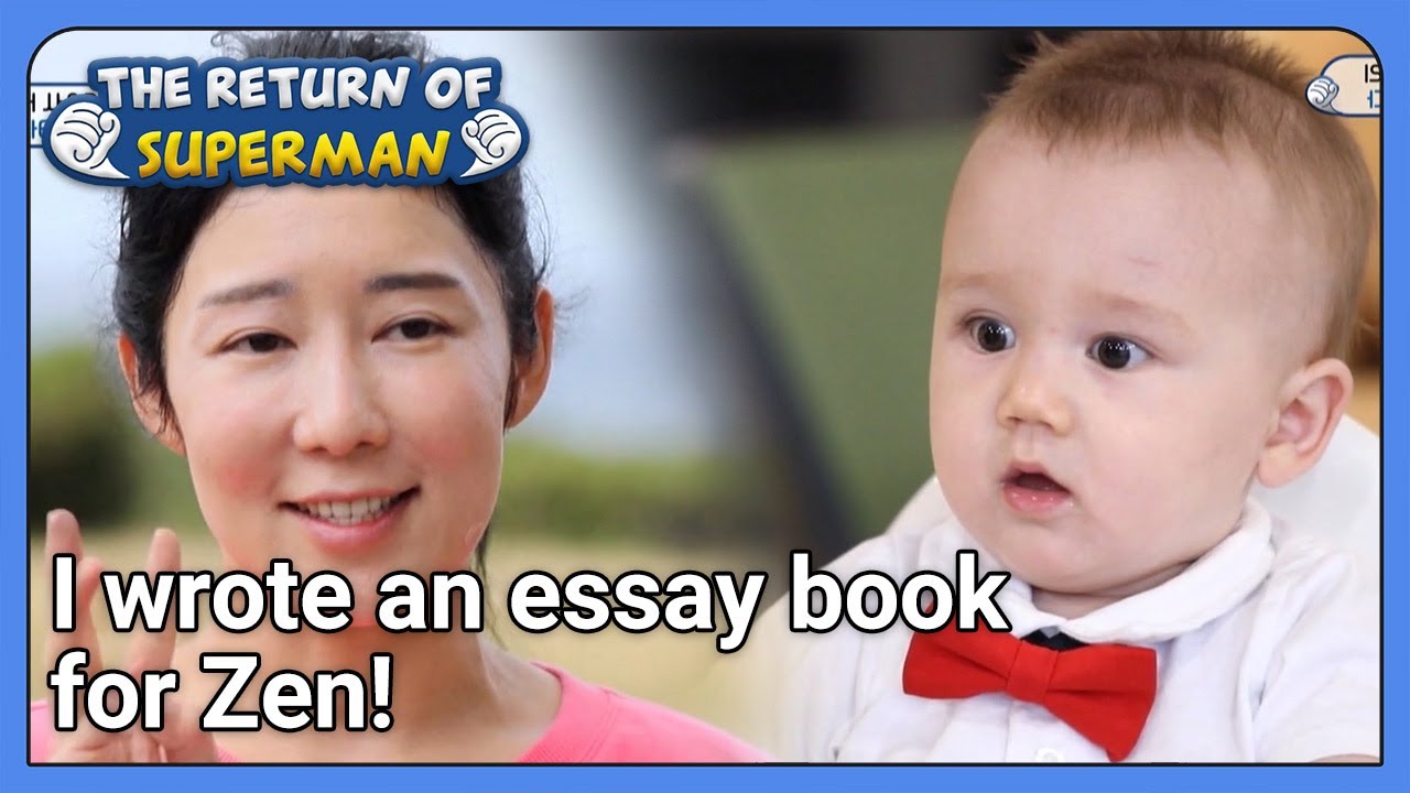 I wrote an essay book for Zen! (The Return of Superman Ep.402-5) | KBS WORLDTV 211017