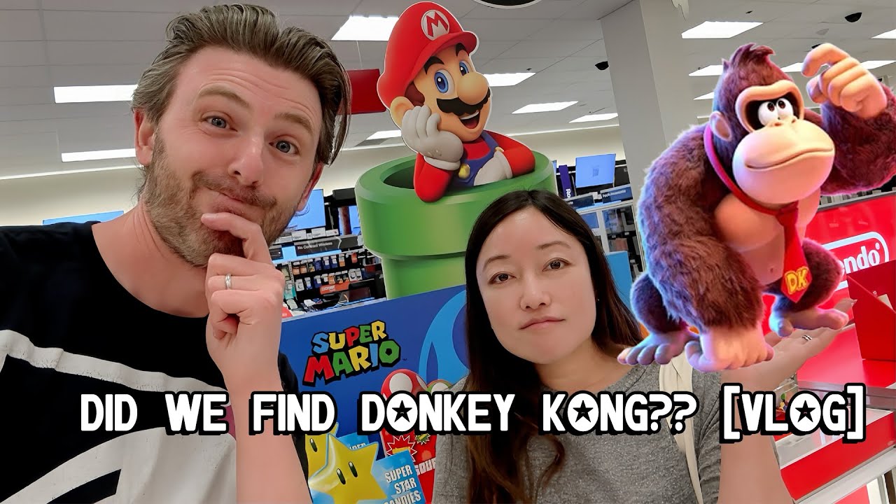 In Search of the Donkey Kong Bananza Demo [Vlog]