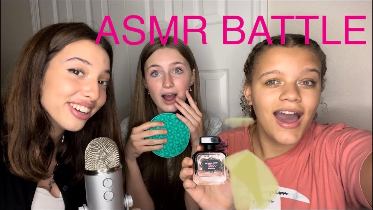 ASMR My Friends try ASMR (part 2) 🤎