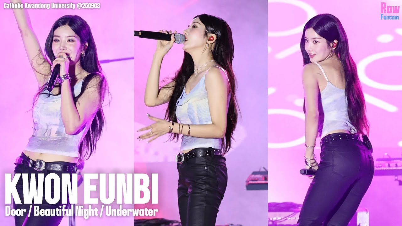 권은비 ♬ Door ♬ Beautiful Night ♬ Underwater #KWONEUNBI @250903 가톨릭관동대학교 #도어 #뷰티풀나이트 #언더워터